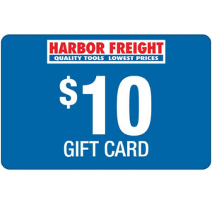 10 Harbor Freight Gift Card Item 90744 Harbor Freight