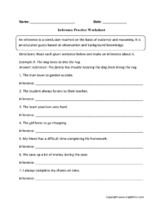 4Th Grade Printable Worksheets Language Arts Printable