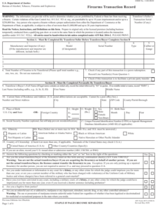 ATF Form 4473 Download Fillable PDF Or Fill Online