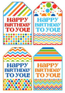 Birthday Gift In A Jar Happy Birthday Free Printable