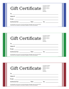 Blank Gift Certificate Edit Fill Sign Online