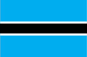 Botswana Flag Printable Flags