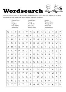 Daily Wordsearches Word Search 3 Premier League Players