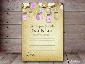 Date Night Invitation Template Fresh Date Night Cards