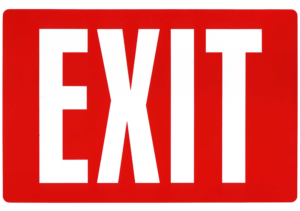 Exit PNG