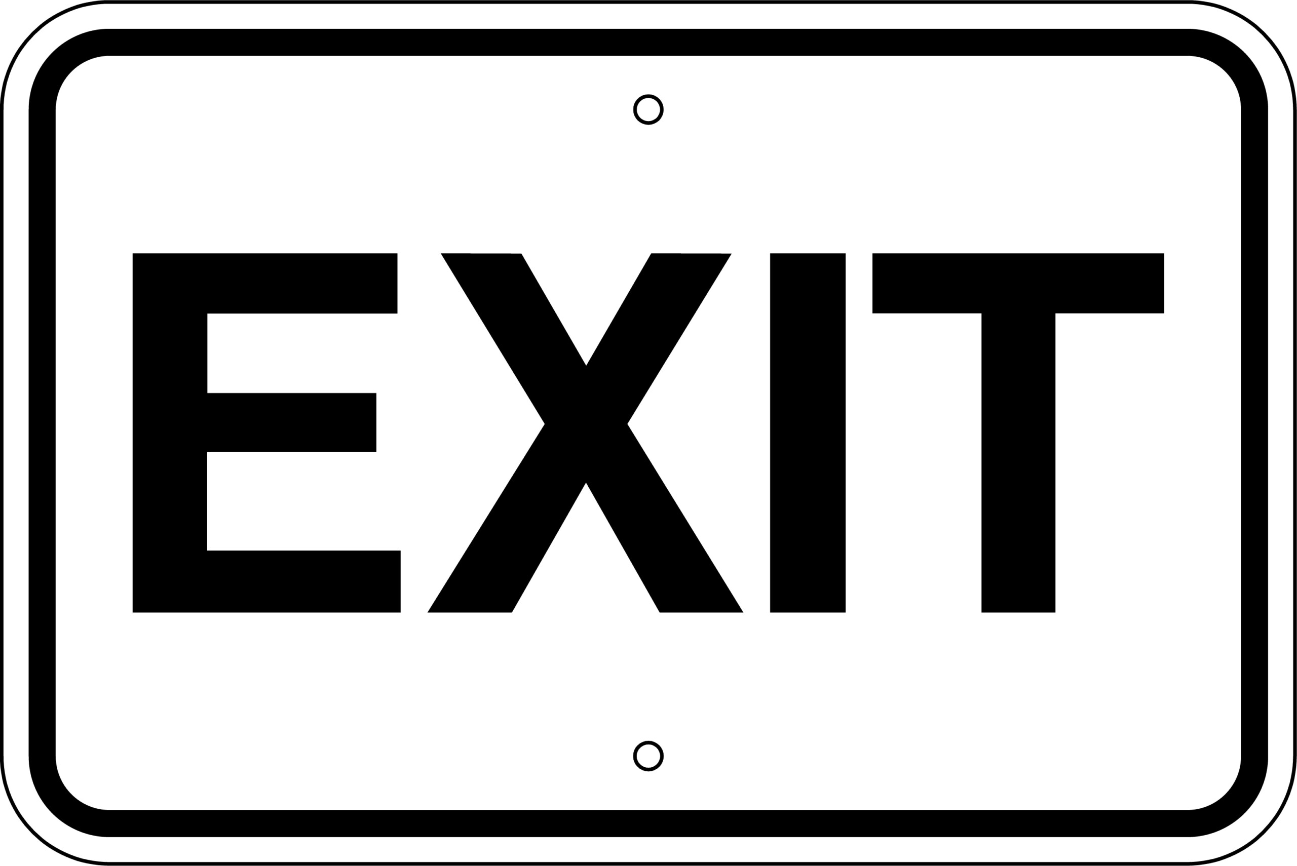 Exit Signs Pictures Cliparts co