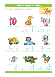 First Grade Basics Deluxe Edition Workbook School Zone