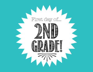 Free First Day Of School Printables