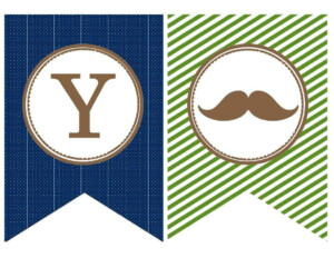 Free Happy Father s Day Mustache Banner