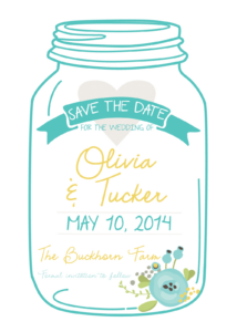 Free Mason Jar Wedding Invitation Printable Templates