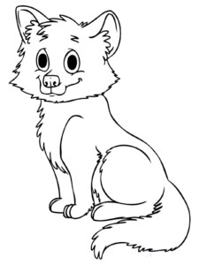 Free Printable Fox Coloring Pages For Kids