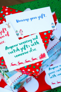 Free Printable Gift Exchange Card Game Gift Card