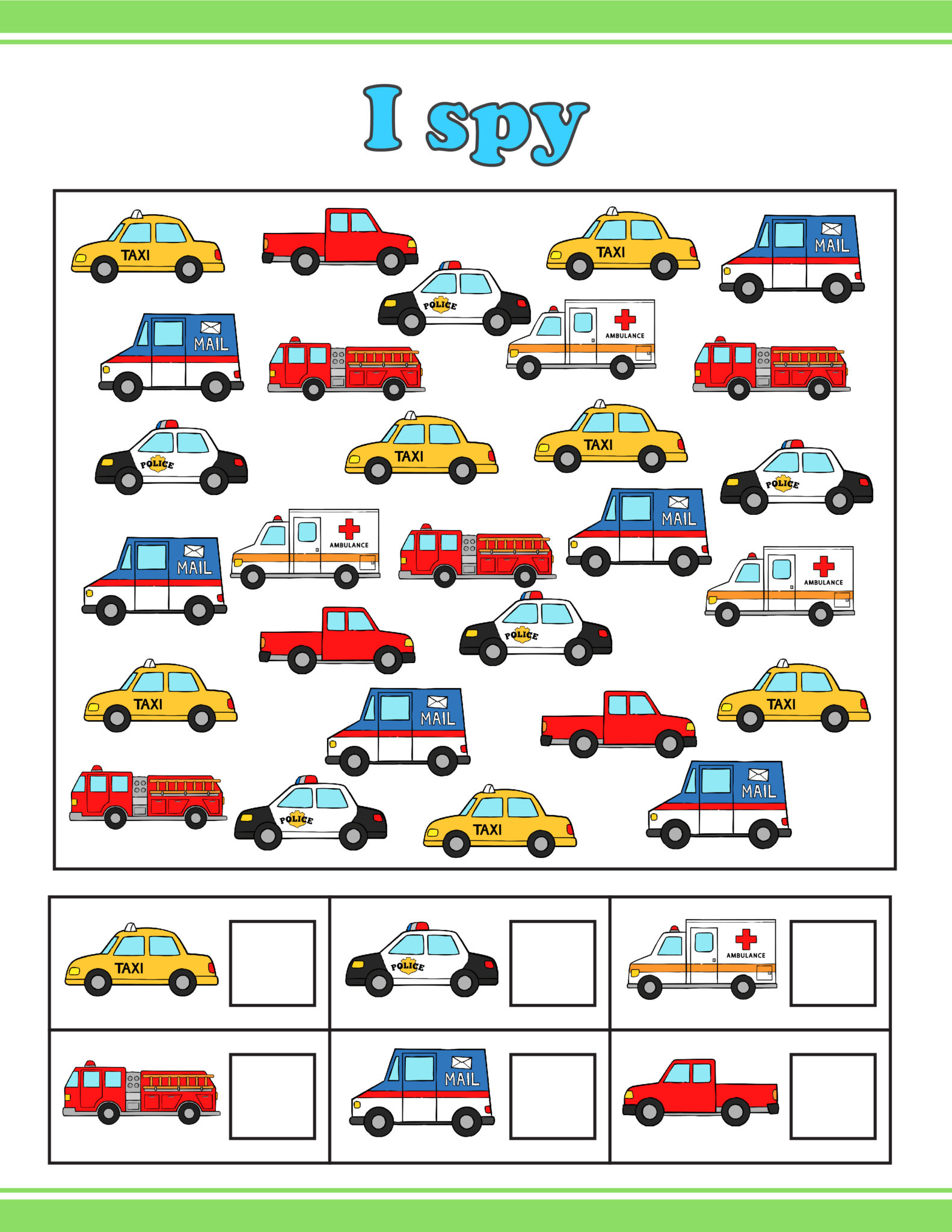 Free Printable Road Trip Games For Kids California 