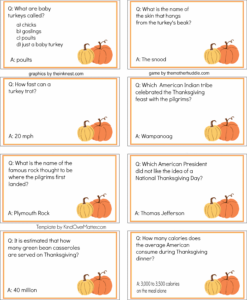 Free Printable Thanksgiving Dinner Trivia The Mother