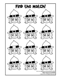 Halloween activity book 1 Woo Jr Kids Activities