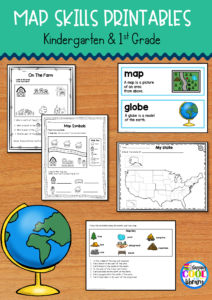 Map Skills Printables For Kindergarten And First Grade