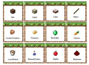 Minecraft Birthday Party Food Labels Free Printable Now