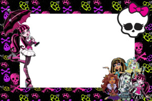 Monster High Free Printable Party Invitations Oh My