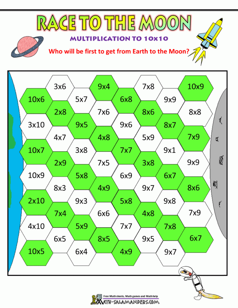 Multiplication Math Games