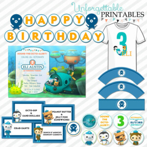 Octonauts Birthday Octonauts Party Octonauts Birthday Party