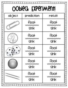 Page 1 Of 1 Saines First Grade Science 1st Grade