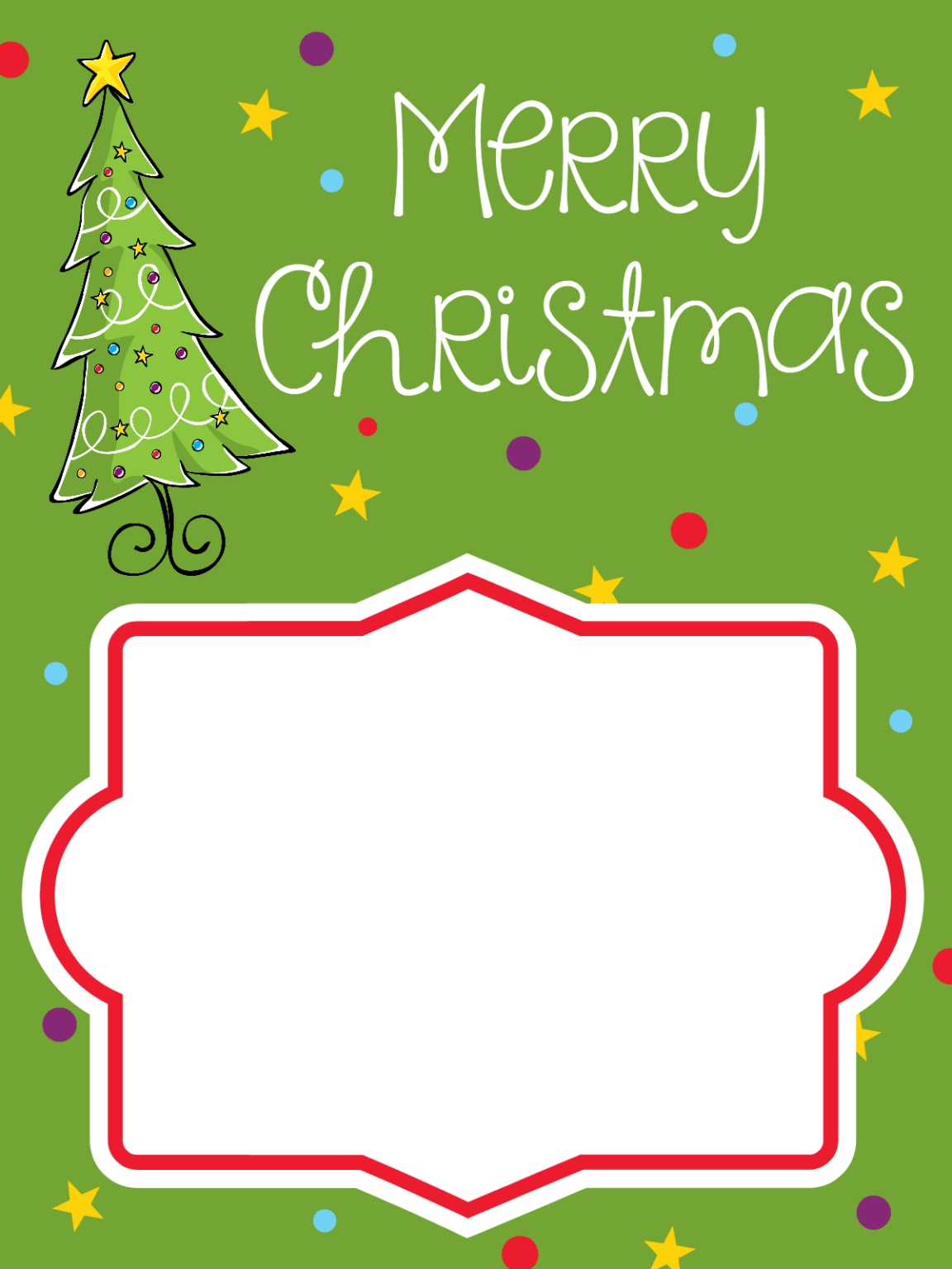 christmas gift card templates free printable