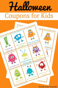 Printable Halloween Coupons For Kids Halloween