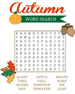 Printable Word Search For Kids Activity Shelter