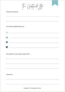 Printables The Happiness Planner Therapy Worksheets