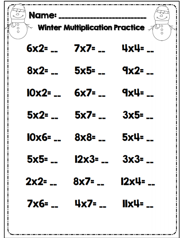 3rd grade homework packets pdf free