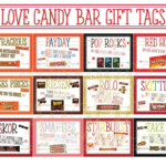 26 Love Candy Bar Gift Tags 26 Anniversary Candy Bar Gift Etsy In