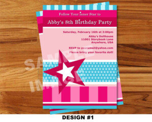 American Girl Birthday Invitations Free Printable American Girl