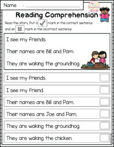 3Rd Grade Reading Comprehension Worksheets Pdf For Printable Db excel