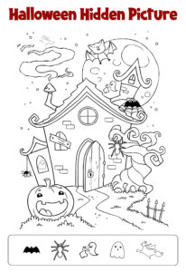 4 Best Printable Halloween Hidden Objects Printablee