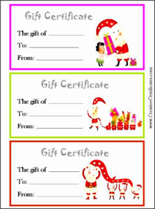 8 Blank Gift Vouchers Templates Free SampleTemplatess SampleTemplatess