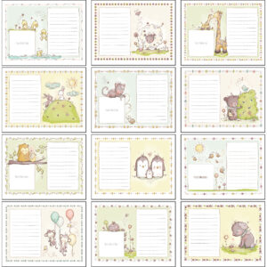 Baby s First Year Calendar 11 X 19 Imprinted Spiral Bound Drop Ad