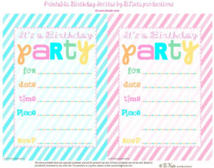 Birthday Invitations For 11 Yr Old