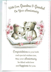 Celebrations Occasions Special Anniversary Card Grandma And Grandad