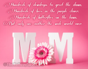 Enter Our Mothers Day Poems Giveaway For A Chance To Win A Giftcard