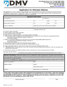 Form DMV 007 Download Fillable PDF Or Fill Online Application For