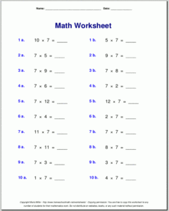 Free Printable 8th Grade Math Worksheets With Answer Key Math