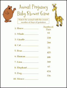 Free Printable Baby Animal Match Game