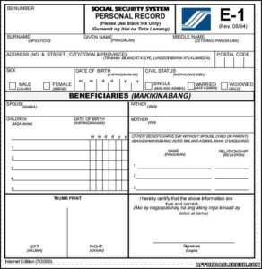 How To Register In SSS Social Security System Philippine Government 584