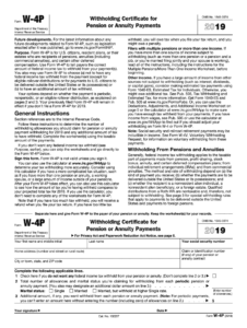 IRS W 4P 2019 Fill And Sign Printable Template Online US Legal Forms