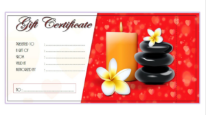 Massage Gift Certificate Template Free Download 1 TEMPLATES EXAMPLE