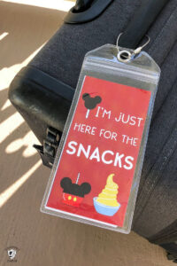 Printable Luggage Tags Perfect For Your Disney Vacation Polka Dot