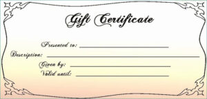 Printable Massage Gift Certificates Exclusive Gift Card Template Printa