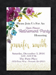 Retirement Party Invitation Ideas Fresh 1000 Ideas About Retirement