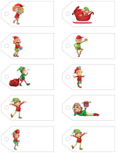 Santa s Little Gift To You Free Printable Gift Tags And Labels