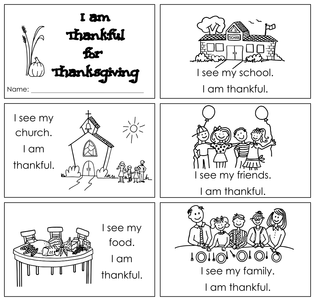 10 Best Printable Thanksgiving Books For Kindergarten Printablee